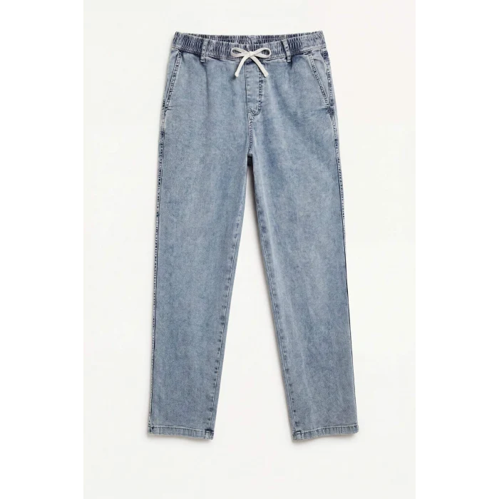 Defacto H8394AXNM39 Mavi Wıde Leg Jean Pantolon