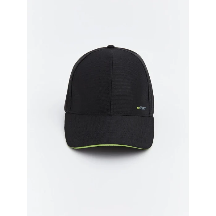 LCW ACCESSORIES Siyah Nakışlı Erkek Kep Şapka