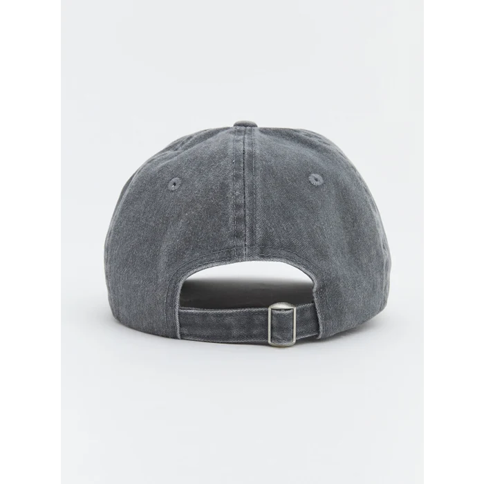 LCW ACCESSORIES Gri New York Nakışlı Kadın Kep Şapka