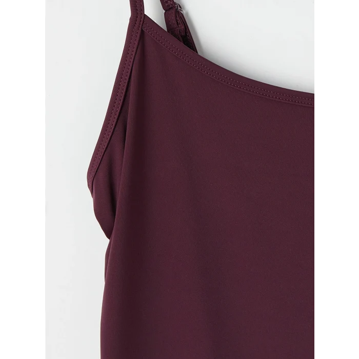 LCW DREAM Bordo U Yaka İp Askılı Kadın Atlet