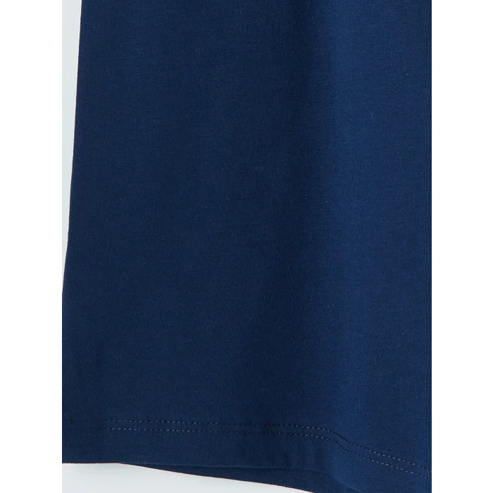 LCW Kids Sarı Baskılı Erkek Çocuk Şortlu Pijama Takımı