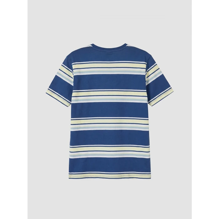 LCW Kids Mavi Bisiklet Yaka Erkek Çocuk Şortlu Pijama Takımı