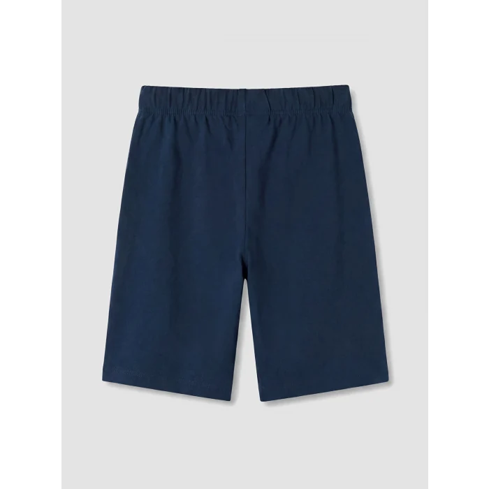 LCW Kids Gri Erkek Çocuk Şortlu Pijama Takımı