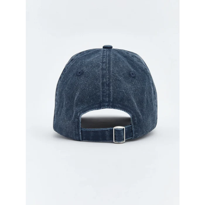 LCW ACCESSORIES Mavi Yazı Nakışlı Kadın Kep Şapka