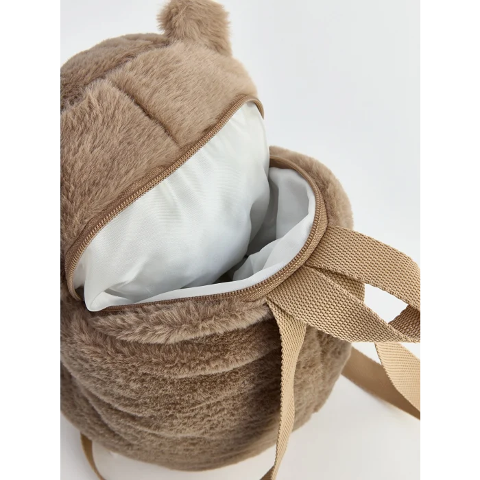 LCW ACCESSORIES Kahverengi Hayvan Figürlü Erkek Çocuk Sırt Çantası