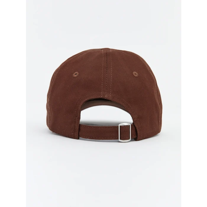 LCW ACCESSORIES Kahverengi Paris Nakışlı Kadın Kep Şapka