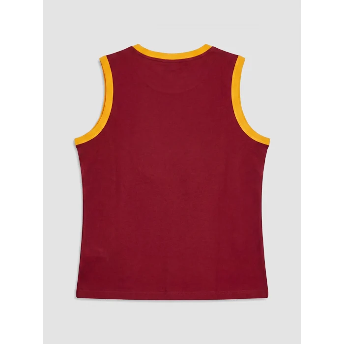LCW Kids Kırmızı Galatasaray Baskılı Erkek Çocuk Şortlu Pijama Takımı