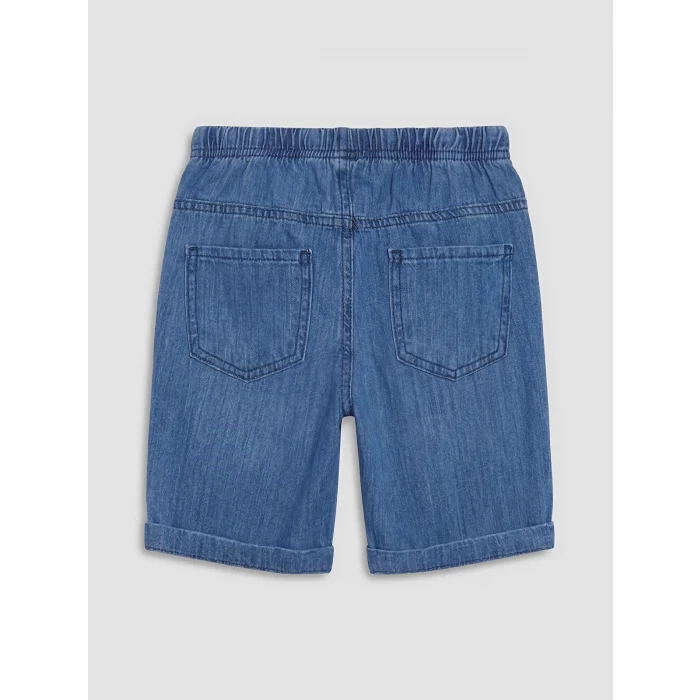 LCW Kids Mavi Erkek Çocuk Jean Şort