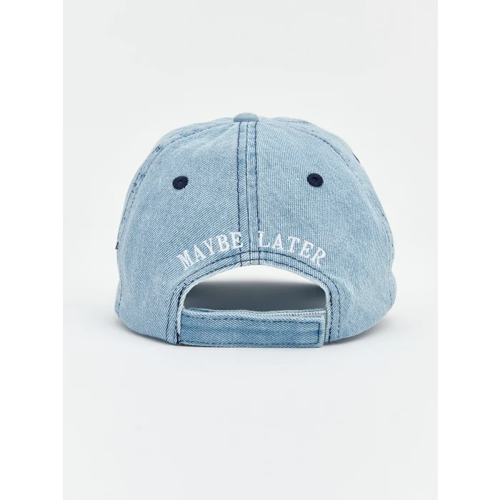 LCW ACCESSORIES Mavi Kadın Denim Kep Şapka