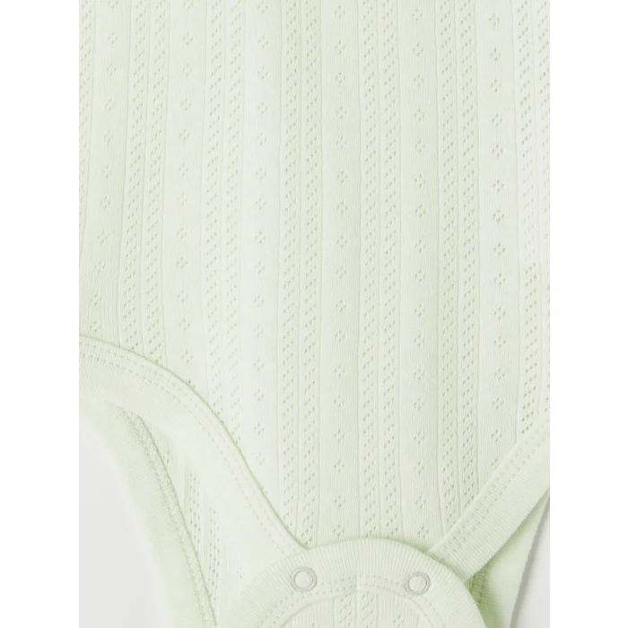 LCW baby Pembe Desenli Askılı Kız Bebek Çıtçıtlı Body 3lü