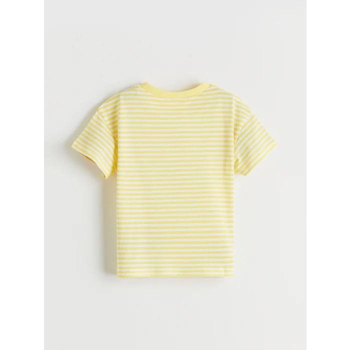 LCW Kids Sarı Nakışlı Kız Çocuk Tişört 2li