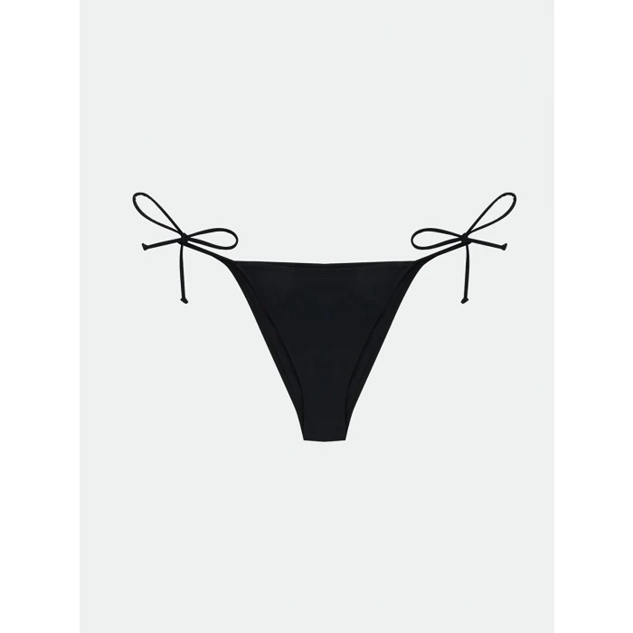LCW DREAM Siyah Bağlamalı İpli Kadın Brazilian Bikini Altı