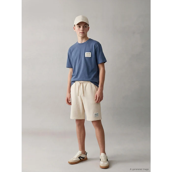 LCW Kids Bej Regular Fit Erkek Çocuk Şort