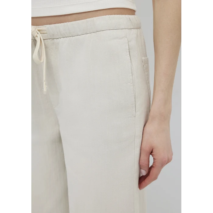 Mavi 1011203-35043 Bağcık Detaylı Bej Pantolon