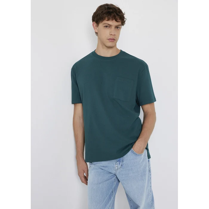 Mavi 066248-90366 Yeşil Basic Tişört
