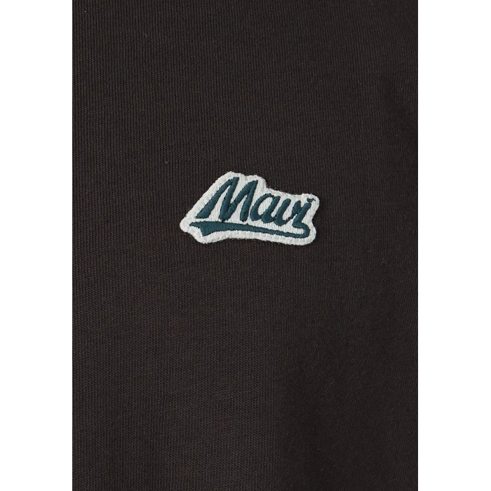 Mavi 0613503-70219 Mavi Logo Baskılı Kahverengi Tişört