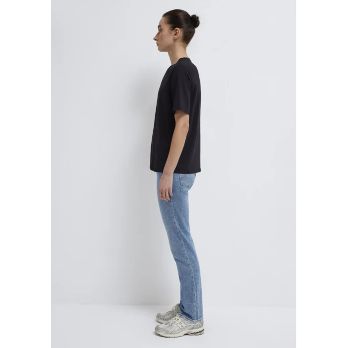 Mavi 1600955-900 Bisiklet Yaka Siyah Basic Tişört