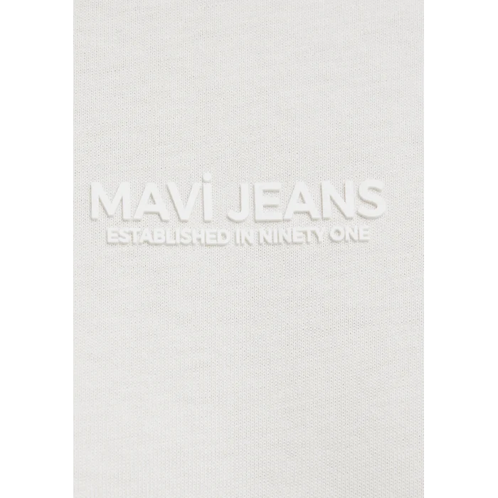 Mavi 0613348-80194 Mavi Jeans Baskılı Ekru Tişört