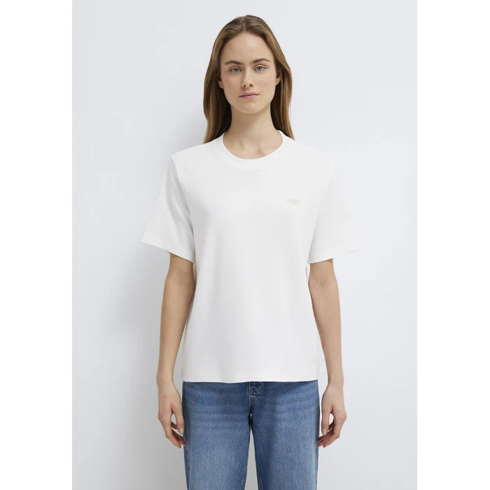 Mavi 1613804-80194 Mavi Jeans Baskılı Ekru Tişört