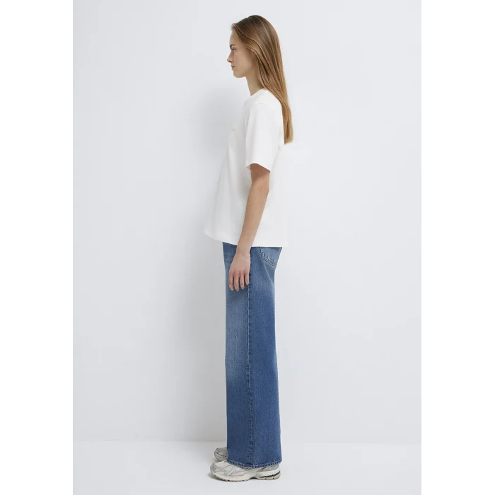 Mavi 1613804-80194 Mavi Jeans Baskılı Ekru Tişört