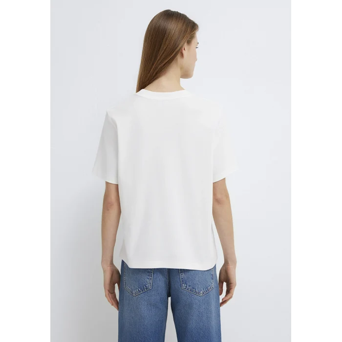 Mavi 1613804-80194 Mavi Jeans Baskılı Ekru Tişört