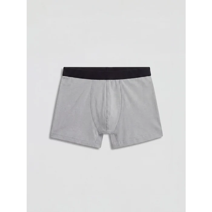LC WAIKIKI Petrol Pamuklu Esnek Erkek 3lü Boxer