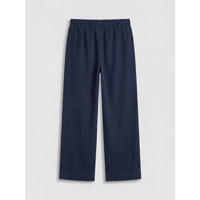 LCW Jeans Lacivert Beli Lastikli Carrot Fit Kadın Jean Pantolon
