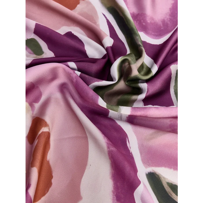 LCW ACCESSORIES Pembe Desenli Kadın Bandana