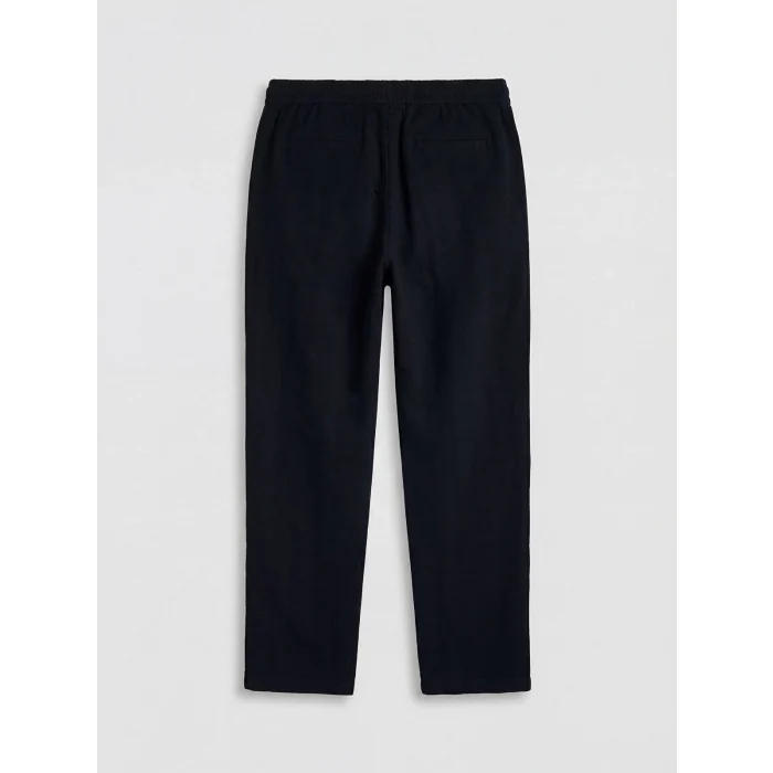 LCW Vision Siyah Regular Fit Keten Görünümlü Erkek Pantolon