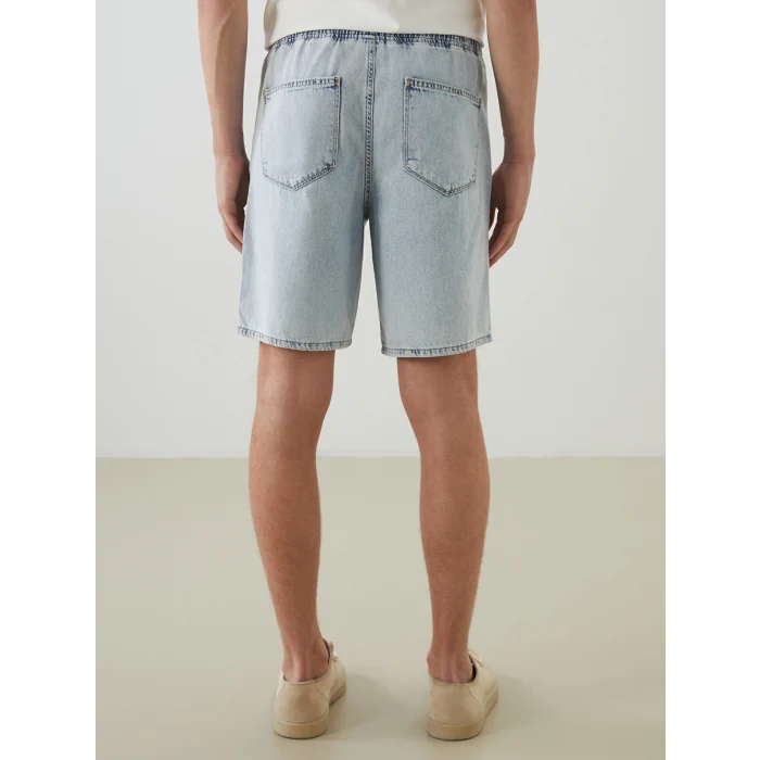 LCW Jeans İndigo Rahat Kalıp Erkek Jean Şort