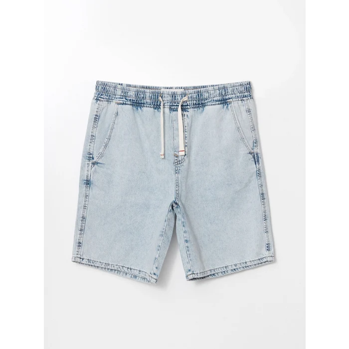 LCW Jeans İndigo Rahat Kalıp Erkek Jean Şort