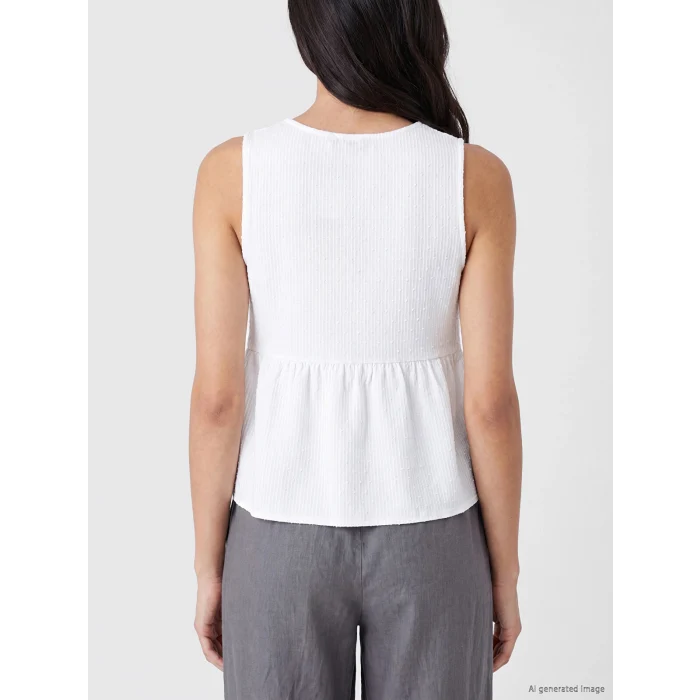 LCW Vision Ekru V Yaka Dantel Detaylı Peplum Bluz