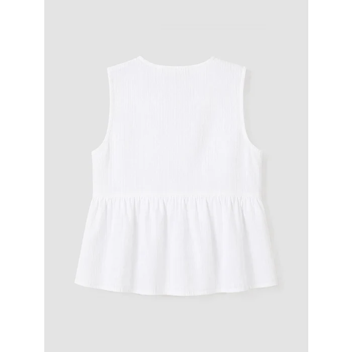 LCW Vision Ekru V Yaka Dantel Detaylı Peplum Bluz