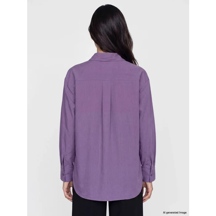 LCW Modest Lila Kadın Gömlek Tunik