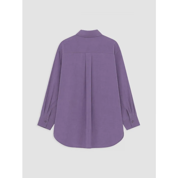 LCW Modest Lila Kadın Gömlek Tunik