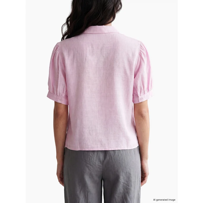 LCW Vision Pembe Regular Fit Kadın Gömlek