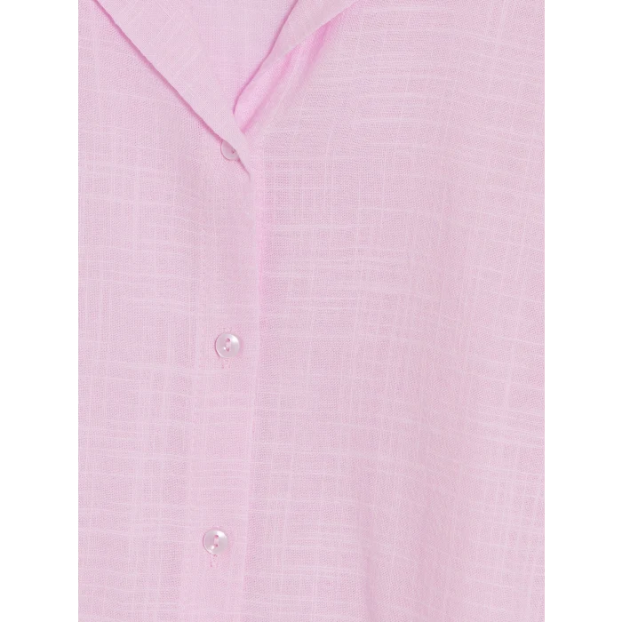 LCW Vision Pembe Regular Fit Kadın Gömlek