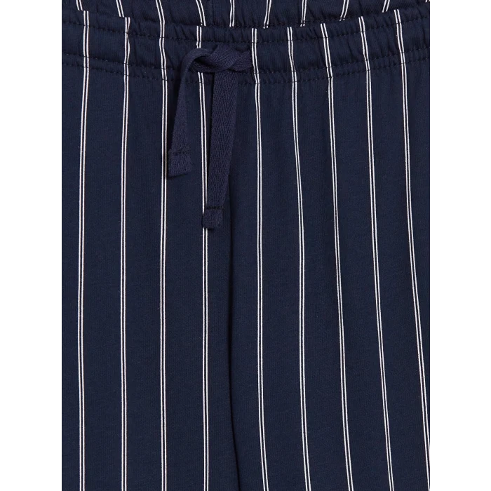 LC WAIKIKI Lacivert Regular Fit Çizgili Erkek Pijama Takım