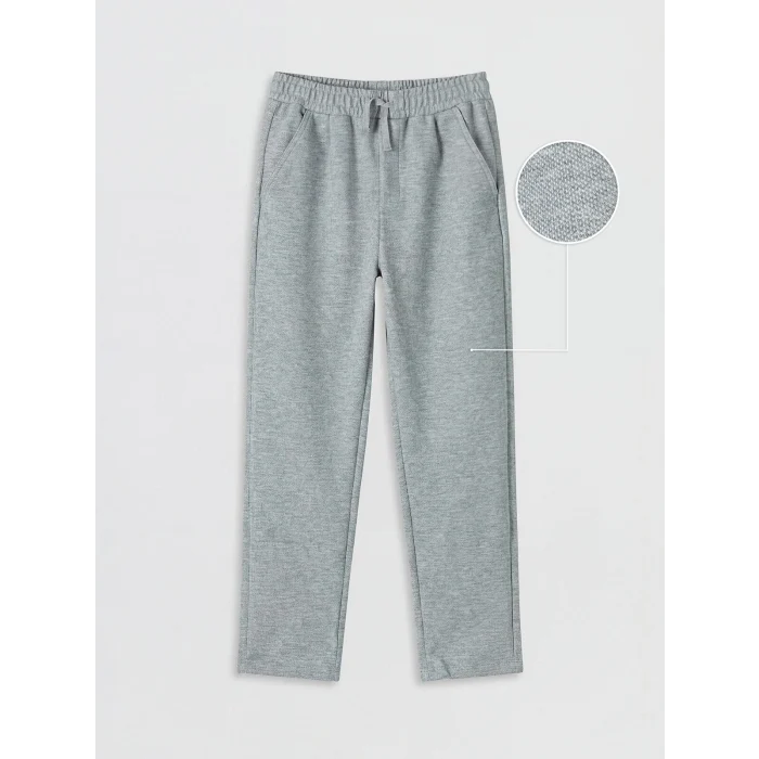 LCW Kids Gri Regular Fit Erkek Çocuk Pantolon