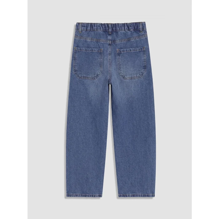 LCW Kids İndigo Baggy Fit Erkek Çocuk Jean Pantolon