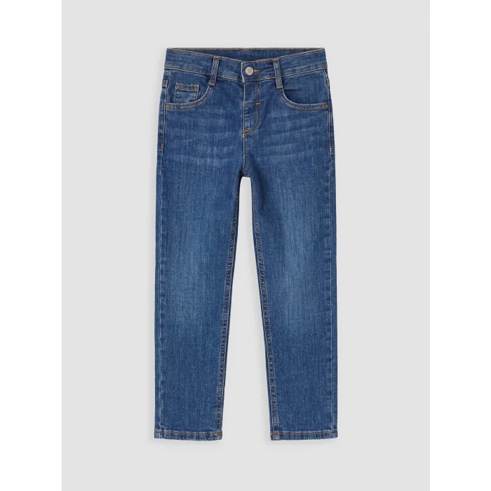 LCW Kids İndigo Slim Fit Erkek Çocuk Jean Pantolon