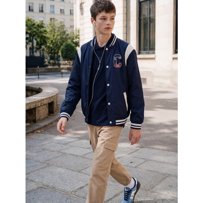 LCW Kids Bej Erkek Çocuk Gabardin Kargo Pantolon