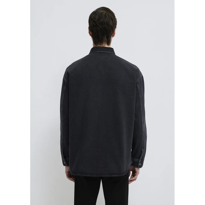 Mavi 0210588-85622 Aidan Mavi Black Antrasit Jean Gömlek