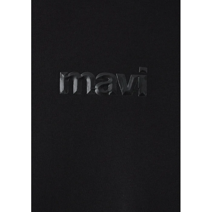 Mavi 0613553-900 Mavi Baskılı Siyah Tişört