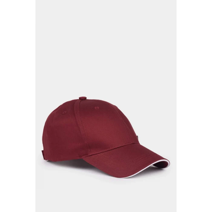 Defacto N4495AZBR150 Bordo Erkek Pamuklu Cap Şapka