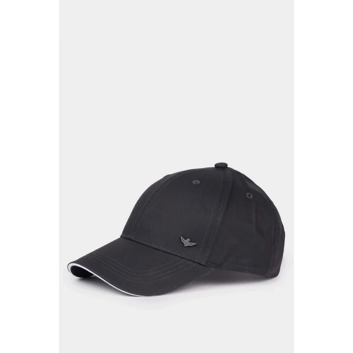 Defacto N4495AZGR70 Gri Erkek Pamuklu Cap Şapka