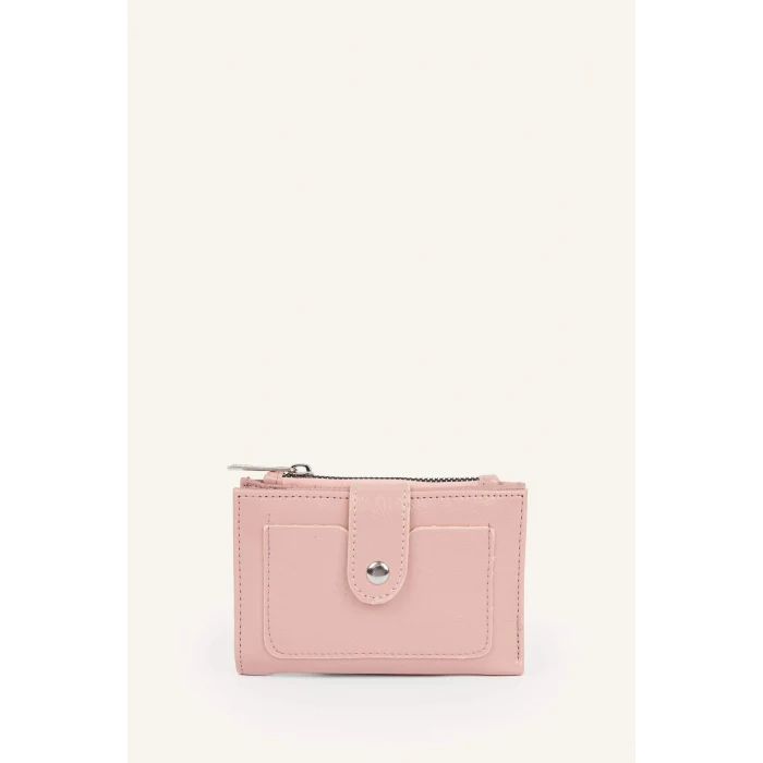 Defacto I1261AXPN2 Pembe Kadın Suni Deri Açık Pembe Cüzdan