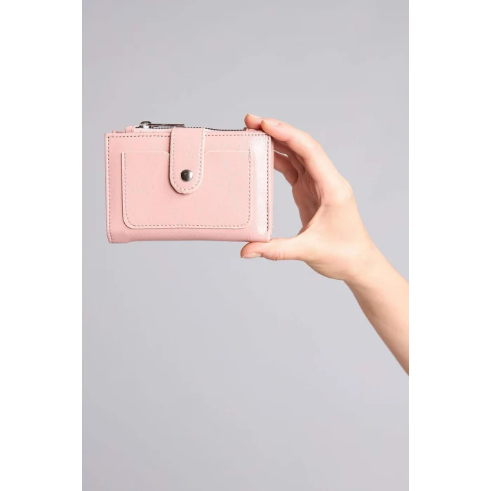 Defacto I1261AXPN2 Pembe Kadın Suni Deri Açık Pembe Cüzdan