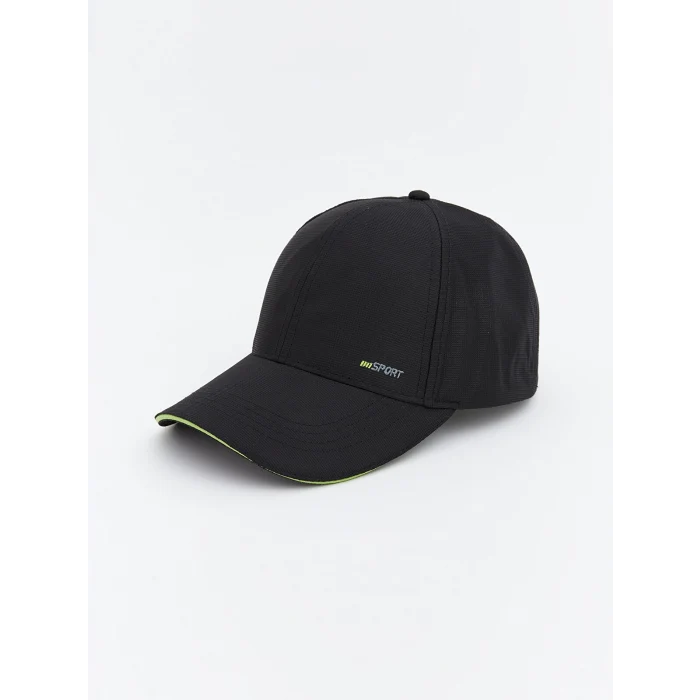 LCW ACCESSORIES Siyah Nakışlı Erkek Kep Şapka