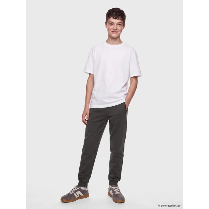 LCW Kids Antrasit Erkek Çocuk Jogger Eşofman Altı